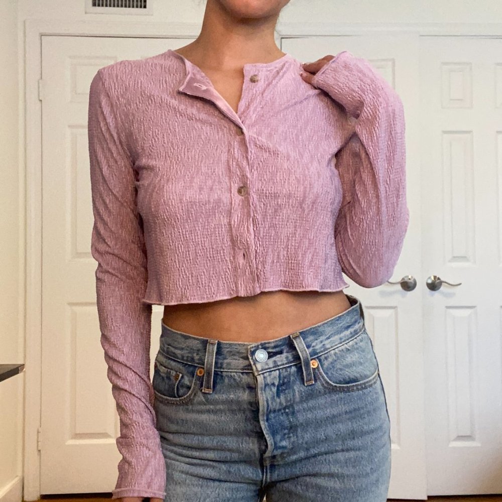 Topshop Purple cardigan, size 4-6 / S